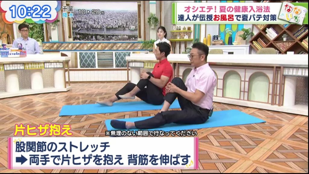 テレビ番組出演の様子